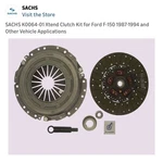 Sachs K0064-01 Xtend Clutch Kit Ford F-150 1987-1994 And Other Vehicle Appl. Fixed Price $112.49.