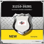 Genuine Toyota Clutch Cover Assembly 31210-35281. Fixed Price $310.20.