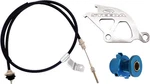 1996-2004 Mustang Clutch Cable With Aluminum Quadrant Adjustable Steeda 555-7041. Fixed Price $149.41.