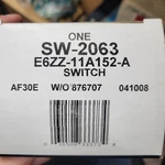2004-1986 Mustang Clutch Starter Safety Switch FORD#E6ZZ-11A152-A. Fixed Price $45.00.