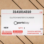 Genuine 1993-1998 Toyota Supra Clutch Master Cylinder 3141014310. Fixed Price $107.00.