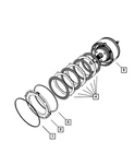 Genuine Mopar Reverse & Overdrive Clutch Pressure Plate 4800497AA. Fixed Price $32.16.