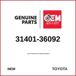 Genuine Toyota Clutch Master Cylinder Assembly 31401-36092. Fixed Price $115.00.