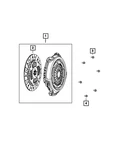 Genuine Mopar Pressure Plate And Disc Clutch Kit 52104289AG. Fixed Price $336.17.