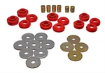 Energy Suspension Body Mount Bushings Poly Red Pontiac Firebird Set 34129R. Fixed Price $130.67.