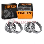 2 Pc Timken Rear Outer Wheel Bearing And Race Sets For 1983-1990 Plymouth Rv. Fixed Price $30.55.