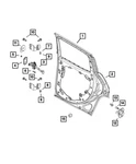 Genuine Mopar Door Check Seal 68121802AA. Fixed Price $375.82.