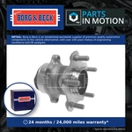 Wheel Bearing Kit Fits Nissan Juke F15 1.6 Rear 10 To 19 B&b 432021KA0A Quality. Fixed Price $150.98.