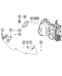 Genuine Mopar Clutch Master Cylinder Hydraulic Assembly 55398917AF. Fixed Price $327.12.