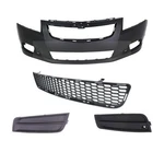 Front Bumper + Grille Fog Light Covers For 2011-2014 Chevrolet Cruze Ltz. Fixed Price $209.23.
