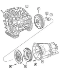 Genuine Mopar Pilot Bearing 5127511AA. Fixed Price $35.68.