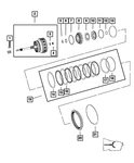 Genuine Mopar Inner Disc 52108141AB. Fixed Price $16.19.