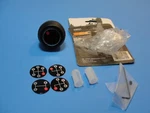 Vintage Nos Mr Gasket #9621 Black Leather Shifter Ball Knob 5/16" - 1/2" Hot Rod. Fixed Price $29.99.