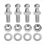 Toomyauto 10MM Ball Studs, M8 Screws 8MM Female Thread X 1/2" Long Shank. Fixed Price $16.40.
