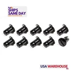 Triple X Race CH-4401-10BLK, Set Of Black Aluminum Oval Head Button. Fixed Price $38.94.