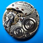 16 Size Illinois 60 Hour Bunn Special Type Iii Pocket Watch Movement Parts 14. Fixed Price $25.00.
