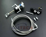 Blitech Master & Slave Cylinder Silver Clutch Line Kit For 90-97 Honda Accord. Fixed Price $75.90.