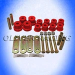 Leaf Spring Bushings And Hangers Chevrolet Camaro 1967 1968 1969 Red Polyurethane. Fixed Price $349.14.