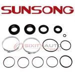 Sunsong Rack And Pinion Seal Kit For 1994-1998 Nissan 240SX Steering Gear Tl. Fixed Price $43.04.