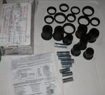 Prothane Front Rear Control Arm Bushing Kit For 97-06 Jeep Wrangler Tj Black. Fixed Price $89.99.