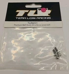 Team Losi Racing Titanium Ball Stud 4.8X8MM 22T Series TLR6031. Fixed Price $14.99.