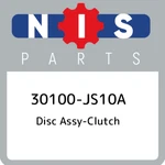 30100-JS10A Nissan Disc Assy-clutch 30100JS10A, New Genuine Oem Part. Fixed Price $332.42.