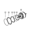 4377194 New Genuine Mopar Clutch Reaction Plate Automatic Transmission. Fixed Price $24.95.