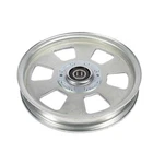 Flat Idler Pulley Fits Exmark 116-9639 109-8590 1169639 1098590 Lazer. Fixed Price $79.97.