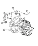 Genuine Mopar Hydraulic Clutch Actuator Slave Cylinder 4593508AB. Fixed Price $90.21.