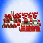 Energy Suspension Polyurethane Bushing Kit Chevrolet Camaro Nova Chevy Ii Firebird. Fixed Price $632.11.