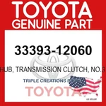 3339312060 Genuine Toyota Hub Transmission Clutch NO.3 33393-12060 Oem. Fixed Price $44.33.