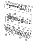 Genuine Mopar Direct Clutch Disc 4461042. Fixed Price $6.30.