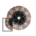 Mcleod 260670R Disc Ceramic/ceramic Facing 10.5"X1-1/8X26 Spline Reverse Hub. Fixed Price $383.35.