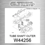 W44256 Tube Shaft Outer Fits John Deere (surplus Open Box). Fixed Price $158.99.
