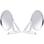 Ringbrothers Round Billet Aluminum Mirror Set; Natural Finish; Lh And Rh. Fixed Price $632.99.