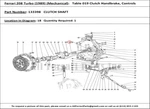 Ferrari Part 133398 Clutch Shaft. Fixed Price $1226.00.