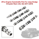 4PCS Engine Camshafts For Jeep Dodge Chrysler Ram With 3.6L 2011-2018 17. Fixed Price $288.92.