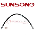 Sunsong Front Right Brake Hydraulic Hose For 2002-2016 Subaru Impreza 2.0L Yl. Fixed Price $26.48.