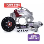Quarter Master 120509124TM, Kit Natural Aluminum Bellhousing Brinn Bert W/to. Fixed Price $2352.90.
