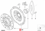 Genuine Bmw E36 Z3 Cabrio Coupe Roadster Clutch Kit 240MM Oem 21212228289. Fixed Price $1003.92.