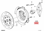Genuine Bmw E28 E30 Coupe Sedan Clutch Kit 228MM Oem 21211223119. Fixed Price $615.51.