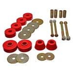 For Chevy C10 Pickup 1963-1966 Energy Suspension 3.4137R Body Cab Mount Kit. Fixed Price $83.50.