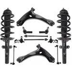 Front Struts Control Arms Ball Joints Tie Rods & Links For Transit 150 15-2019. Fixed Price $724.95.