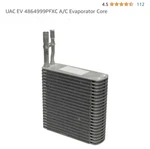 A/c Core-evaporator Plate Fin Uac 4864999PFXC Jeep. Fixed Price $69.99.