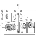 Genuine Mopar Automatic Transmission Clutch Package 68029228AA. Fixed Price $92.24.