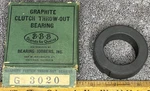 Bearing Jobbers G-3020 Graphite Clutch Throw-out New Old Stock Nib G3020. Fixed Price $34.95.