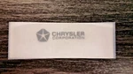 Mopar Dodge Plymouth 1968-1974 Factory Exact Vin Plate Dry Transfer. Fixed Price $35.00.
