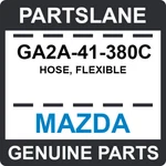 Mazda 323 626 Familia Mpv MX-6 Oem Genuine Hose Flexible GA2A-41-380C. Fixed Price $33.90.