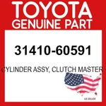Toyota Genuine 31410-60591 Cylinder Assy Clutch Master 3141060591 Oem. Fixed Price $82.95.