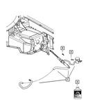Genuine Mopar Hydraulic Clutch Actuator 4642666AH. Fixed Price $255.20.